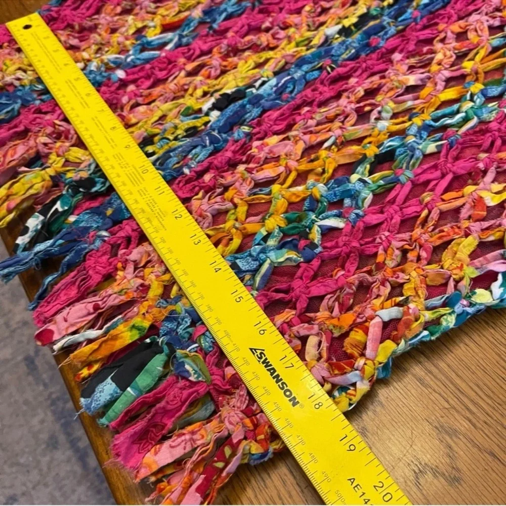 Sandy Starkman Colorful Open-Front Cardigan - Picture 4 of 10